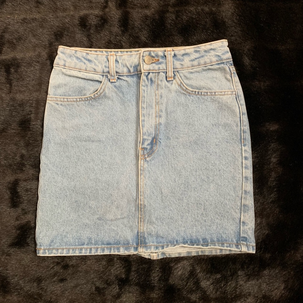 Denim skirt